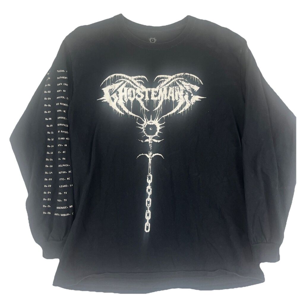 Ghostemane 2019 Tour Long Sleeve Shirt Men’s Medium